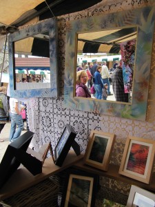 Reflected image of the Arts Markey